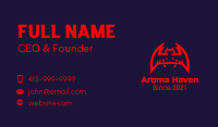 Red Bat Controller  Business Card