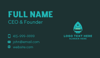 Car Wash Cleaning Droplet Business Card Design