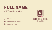 Camera Shop Business Card example 2