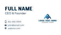 Business Company Letter A  Business Card