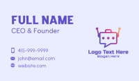 Message Bot Tech  Business Card