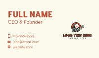 Sushi Chopsticks Dining Business Card