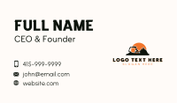 Heavy Equipment Business Card example 2