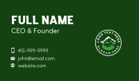 Oregon Mountain Tree Business Card