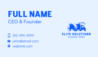 Shining Business Card example 1