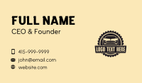 Automobile Car Mechanic Business Card