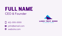 Plane Courier Delivery Business Card