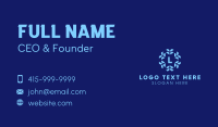 Snow Business Card example 4