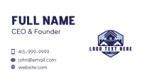 House Property Shield Business Card Design