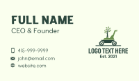 Yard Care Business Card example 2