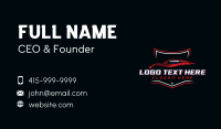 Sports Car Detail Business Card