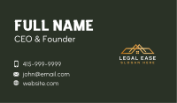 Roofing Realty Deluxe Business Card