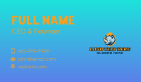 Wild Rhino Game Clan Business Card Design