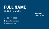 White Flying Eagle  Business Card
