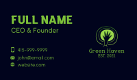 Environmentalist Hands Business Card