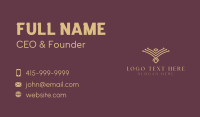 Bronze Business Card example 3