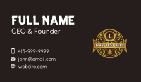 Premium Fancy Ornament Business Card