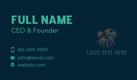 Amusement Park Business Card example 4