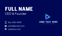 Gaming Software Technology Business Card