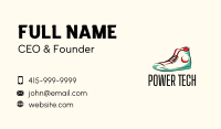 Hipster Sneakers Shoes  Business Card