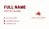 Maple Leaf New York Business Card Design