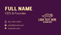 Car Silhouette Business Card example 4