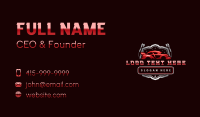 Garage Automotive Detailing  Business Card