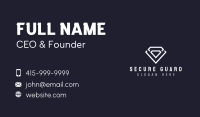 Crystal Business Card example 3