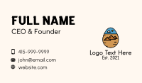 Ancient Pyramid Egg  Business Card