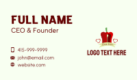 Chilli Bell Pepper  Business Card Design
