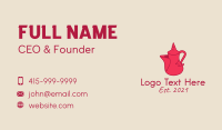 Pottery Business Card example 1
