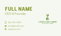 Biotech Lab Hourglass Business Card