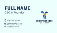 Energy Drink Cup Business Card