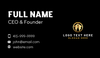 Luxury Electric Energy Business Card