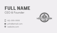 House Carpentry Tools Business Card