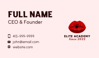 Sexy Lips Video Business Card