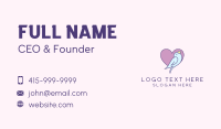Care Business Card example 4