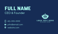 Robotics Tech App Business Card Design