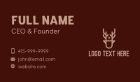 Hunter Business Card example 3