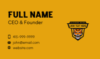  Gaming Tiger Streamer Business Card