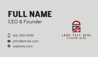 Triangle Hammer House Business Card Design