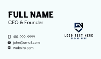 Shield Gaming Letter G & N Business Card