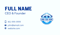 Refurbish Pressure Washing Maintenance Business Card