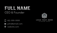 Hammer Carpentry Contractor Business Card Design