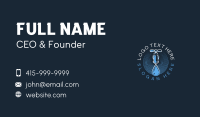 Faucet Water Droplet Business Card