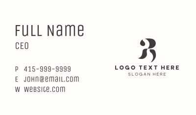 Creative Marketing Agency Business Card