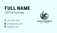 Green Horse Racer Business Card