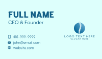 Spine Rehab Therapist Business Card