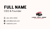 Car Racing Motorsport Business Card Design