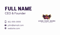 Dragon Freight Truck Logistics Business Card